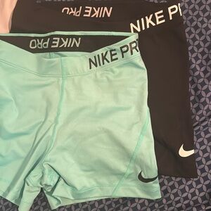 Nike pro compression shorts